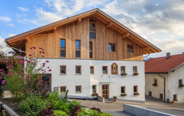 Haus in Patsch (Tirol) mit Ökologischer Zellulosedämmung als isolierung